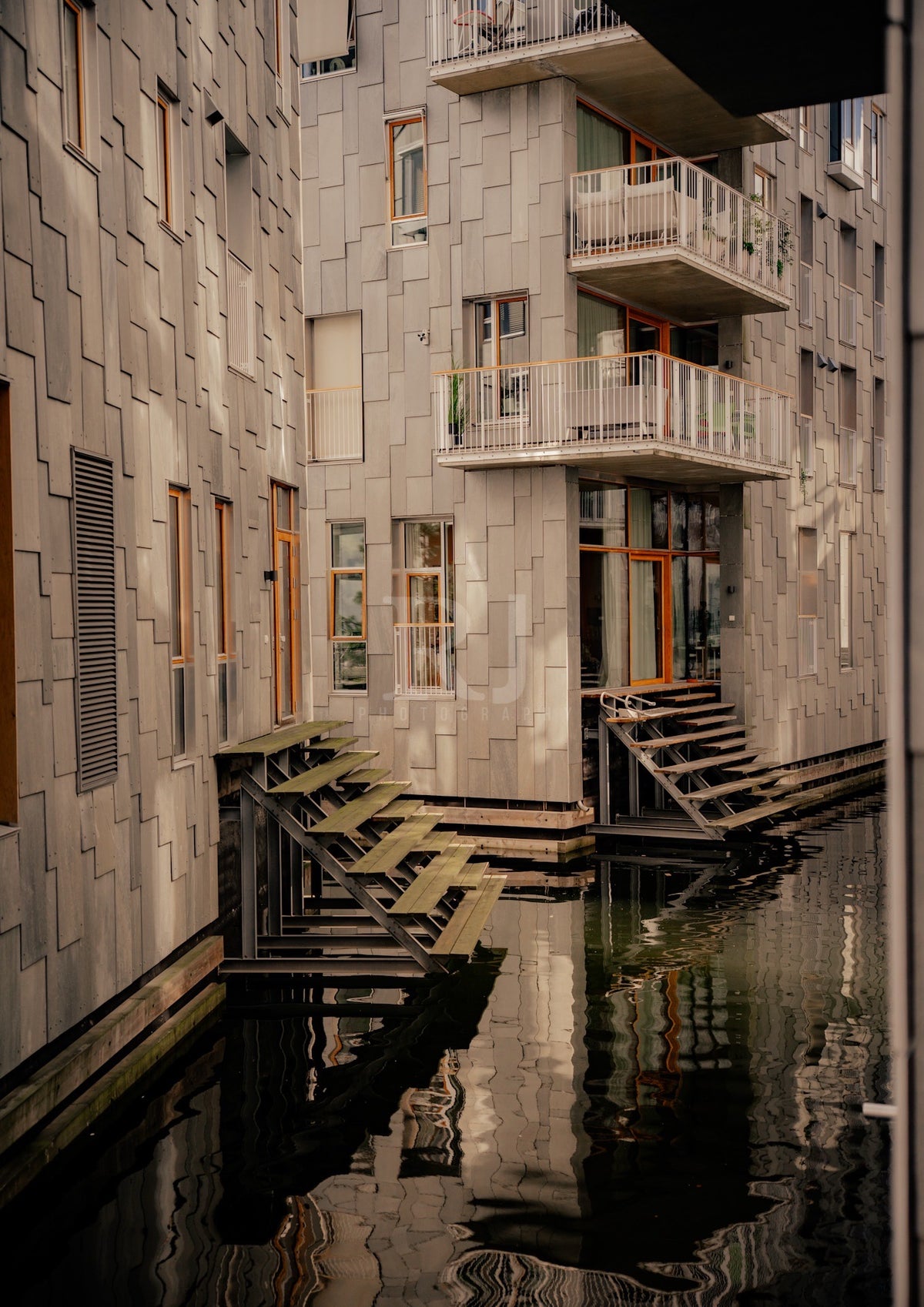 Architecture of Bjorvika, Norway, Oslo City, Unframed Photography Print