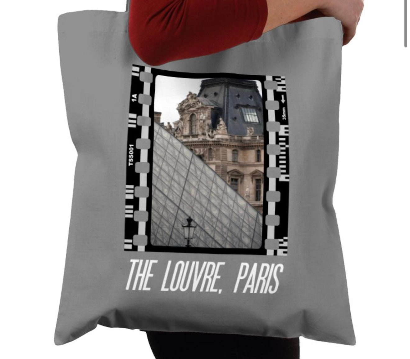 The Louvre, Paris, France, Travel Tote Bag