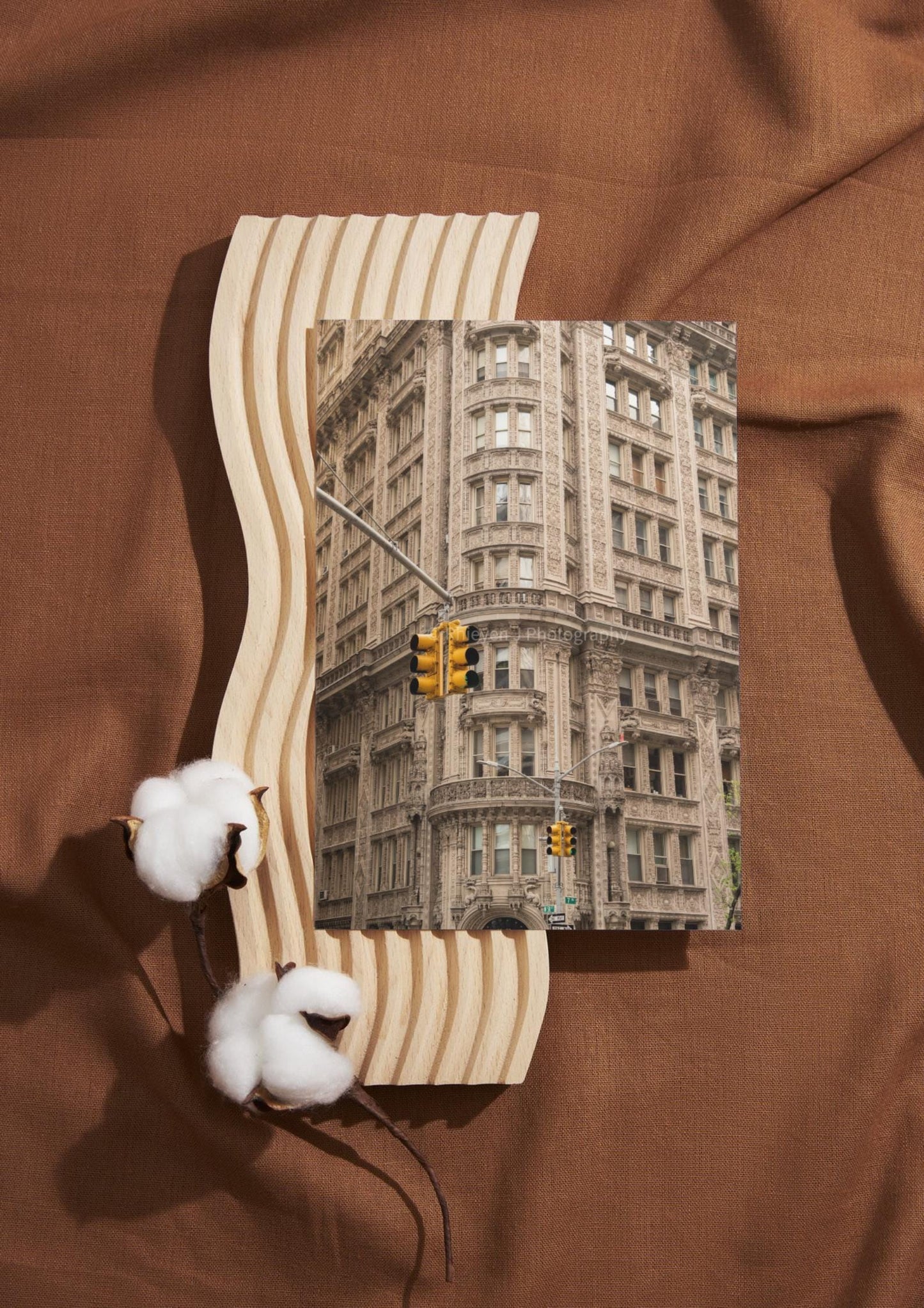 New York City Photography Print, Petrossian Building, NYC Architecture, Original Print, Unframed