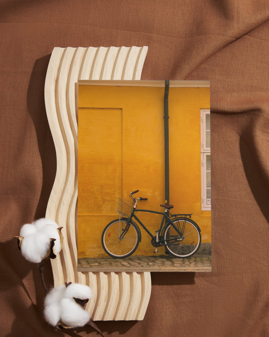 Bicycle of Copenhagen, Denmark, Travel, Unframed Photography Print