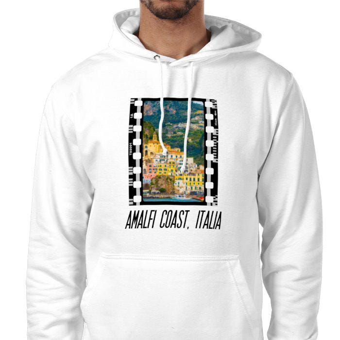Amalfi Coast Italy, Unisex College Hoodie, Photography Film Travel Jumper