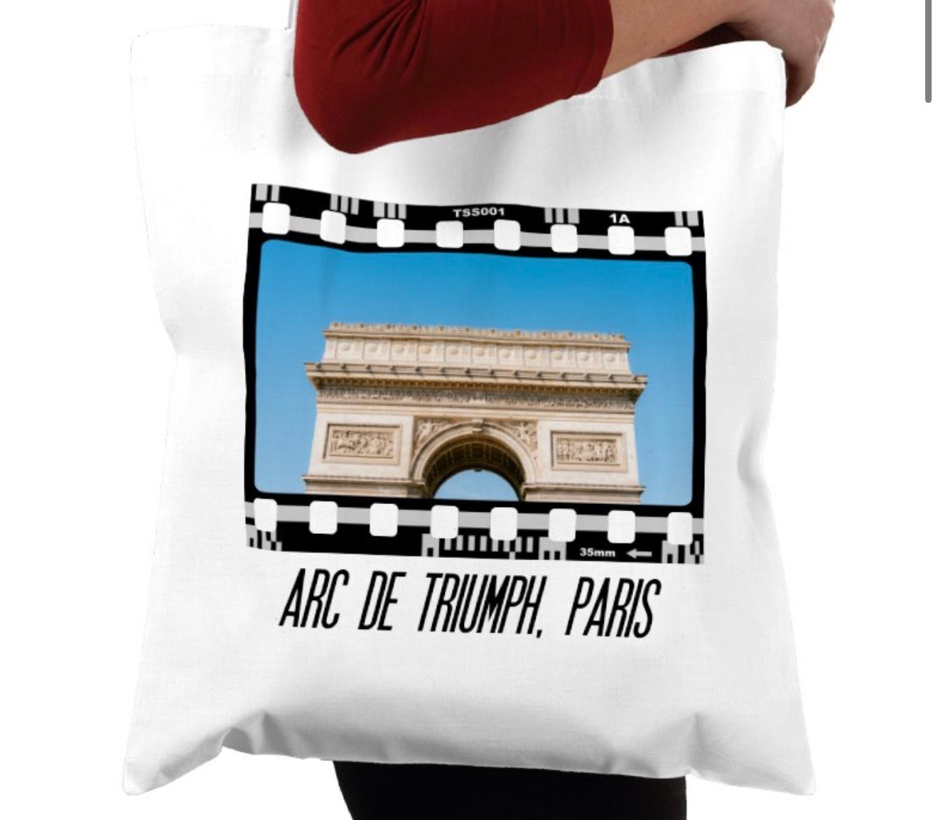 Arc De Triumph Paris, France, Travel Tote Bag