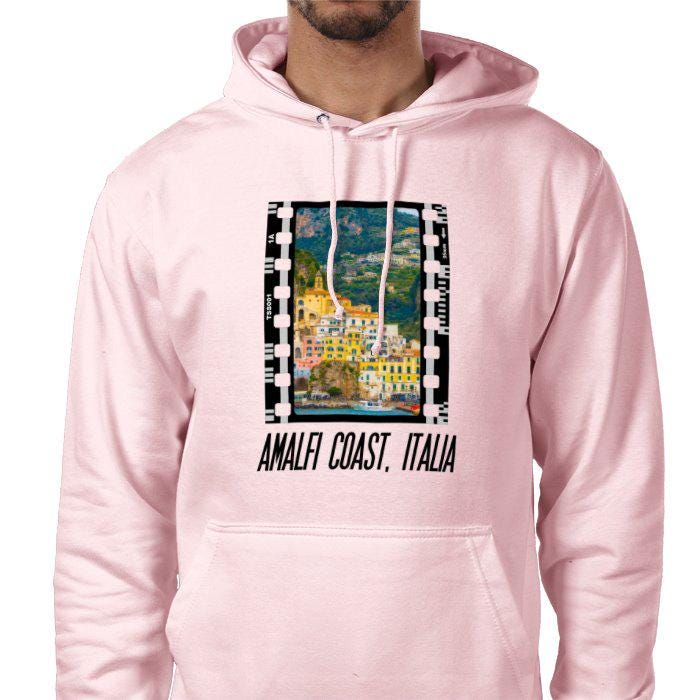 Amalfi Coast Italy, Unisex College Hoodie, Photography Film Travel Jumper
