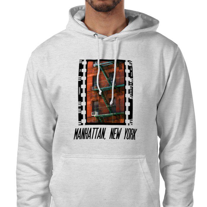 Manhattan New York USA, Unisex College Hoodie, Photography Film Travel Jumper