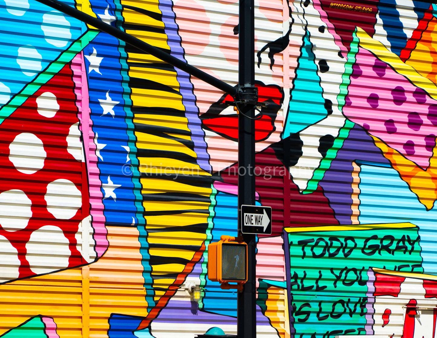 New York City Graffiti Print. NYC. Unframed Photography Print.