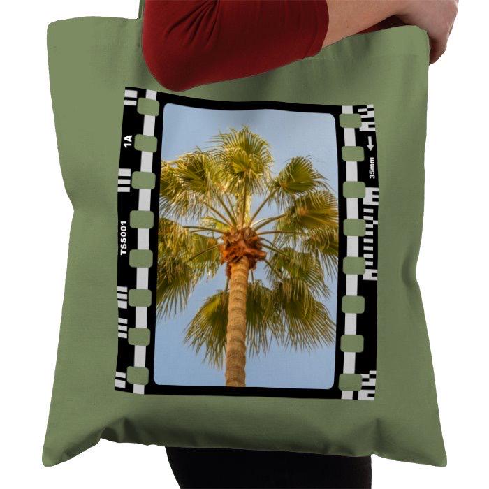 Summer Palm Tree, Holiday, Photography Film, Tote Bag