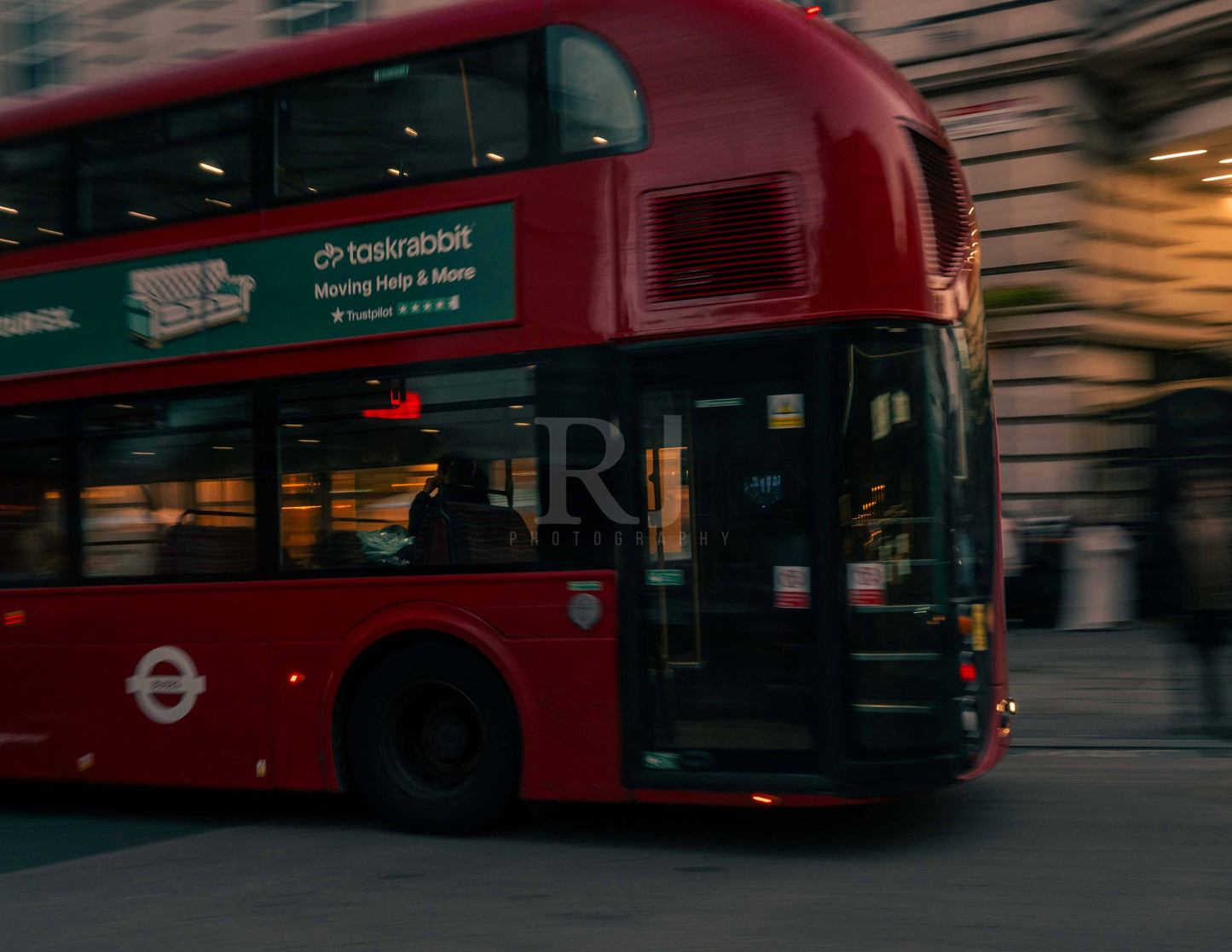 BUNDLE X2: London Bus, Red, Travel Unframed Photography Print