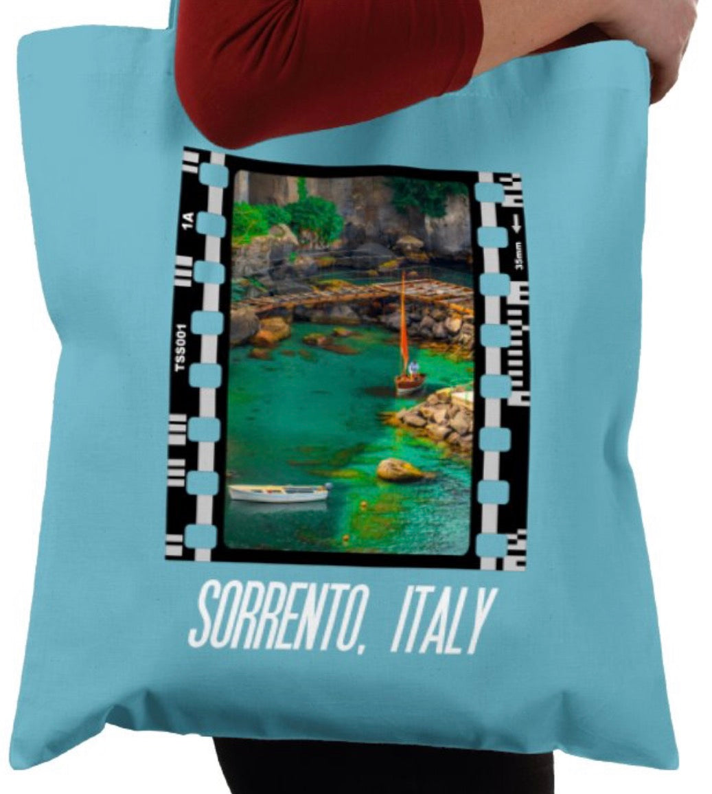 Sorrento Summers, Italy Italian, Photography Film, Tote Bag