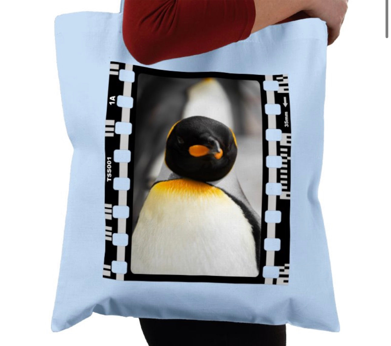Penguin, Wildlife, Animal, Photography Film, Tote Bag