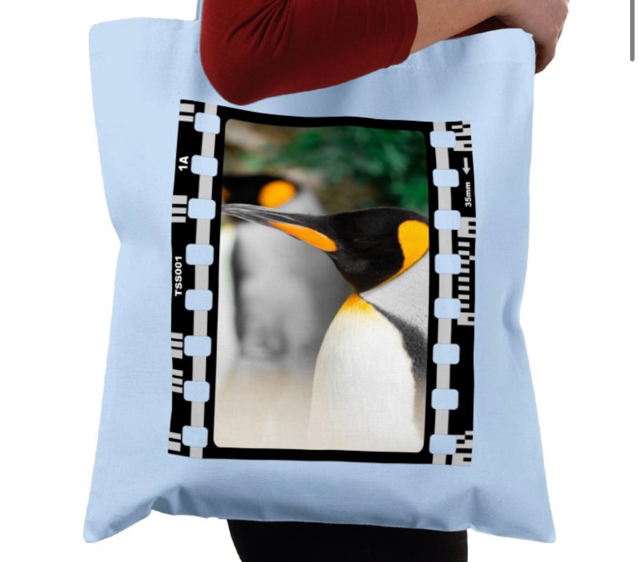 Penguin, Wildlife, Animal, Photography Film, Tote Bag