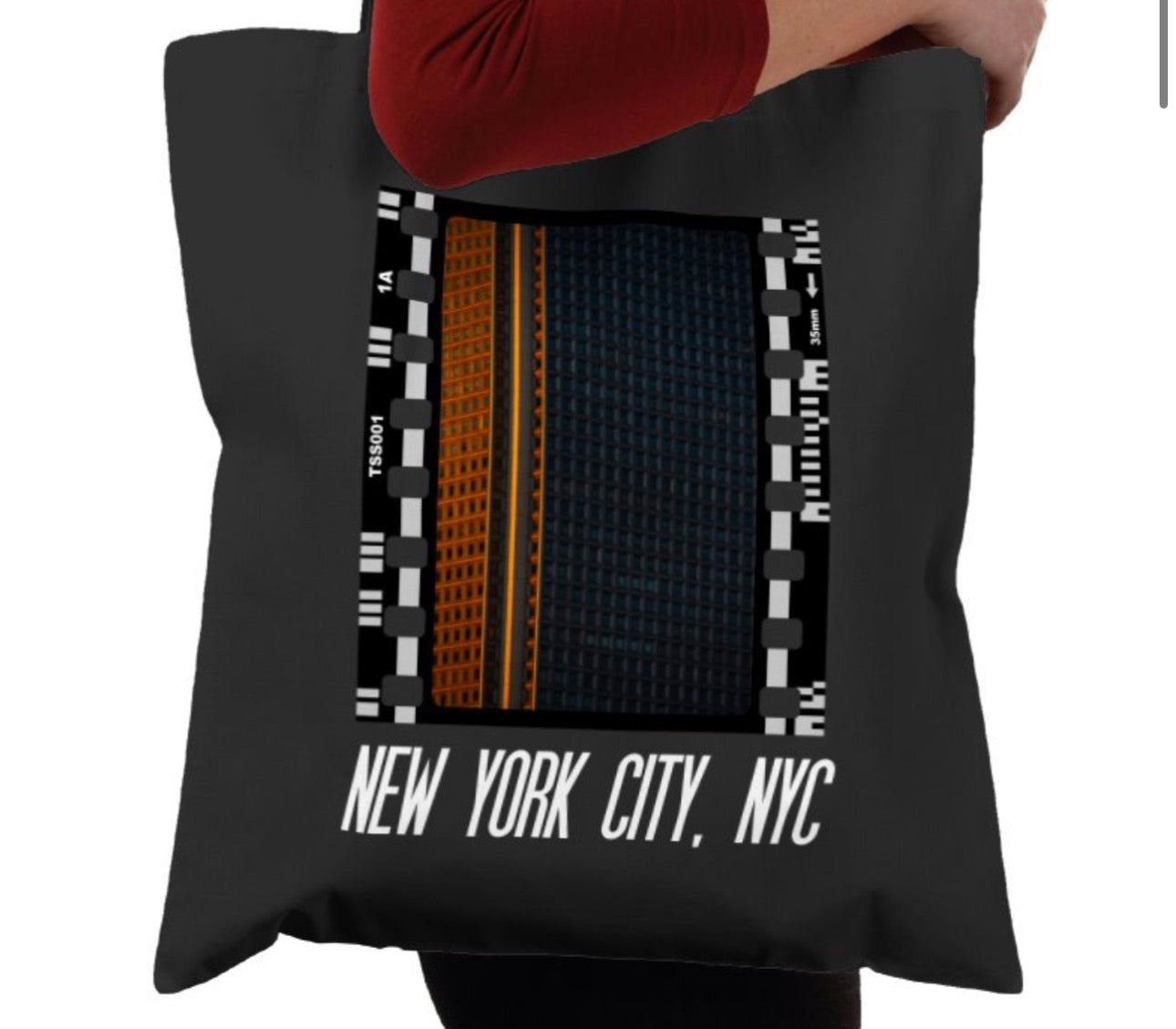 New York CityLife Architecture, NYC, Photography Film, Tote Bag