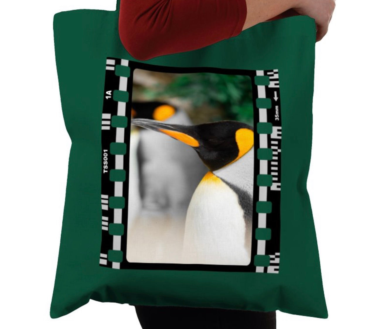 Penguin, Wildlife, Animal, Photography Film, Tote Bag