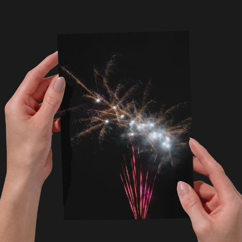 BUNDLE: 8 Firework Display Prints, Unframed Prints