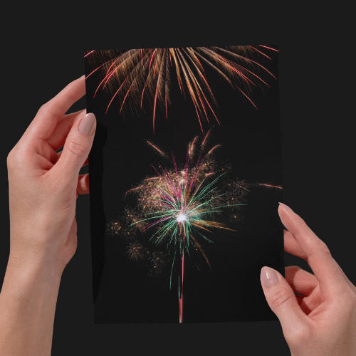 BUNDLE: 8 Firework Display Prints, Unframed Prints