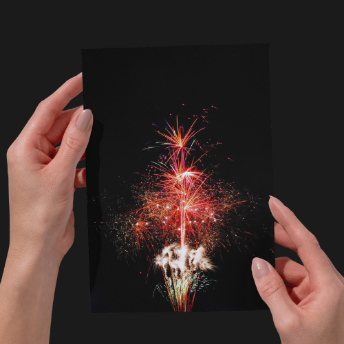 BUNDLE: 8 Firework Display Prints, Unframed Prints