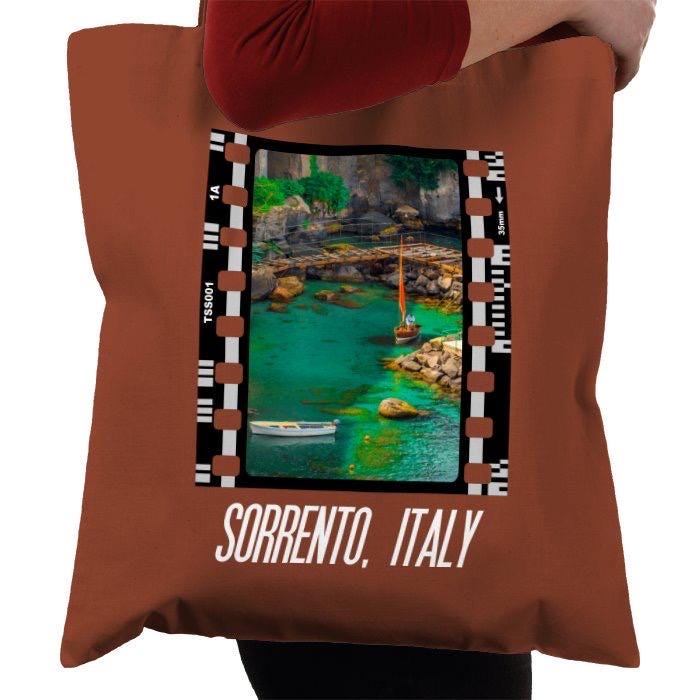 Sorrento Summers, Italy Italian, Photography Film, Tote Bag