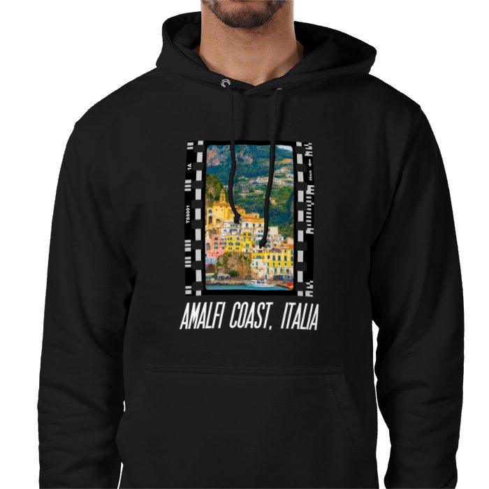 Amalfi Coast Italy, Unisex College Hoodie, Photography Film Travel Jumper