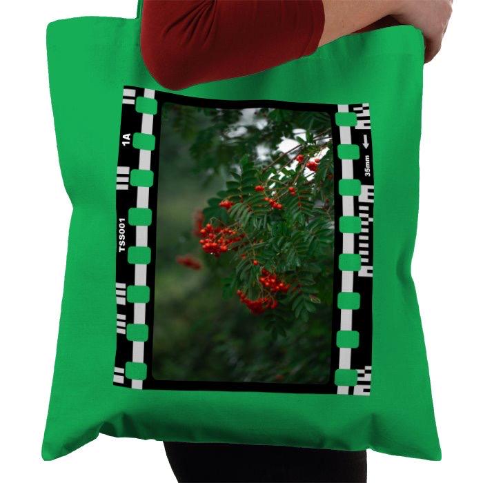 Berry Tree, Nature, Photography Film, Tote Bag