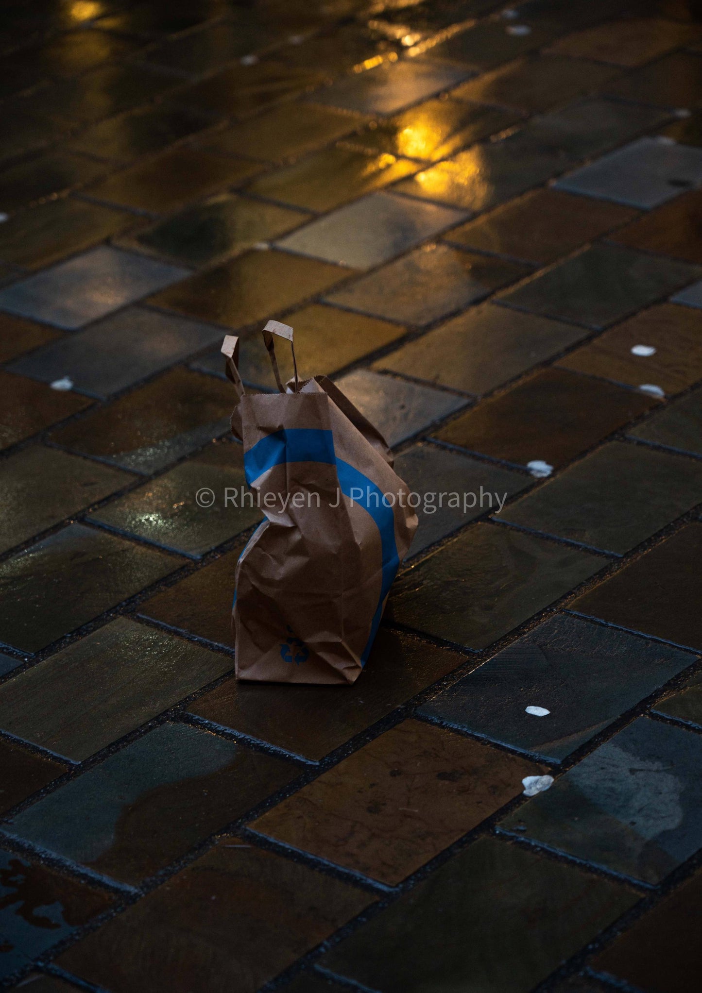 Street Life Print, Rainy day, Unframed Photography Print