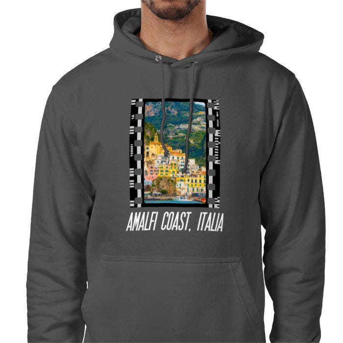 Amalfi Coast Italy, Unisex College Hoodie, Photography Film Travel Jumper