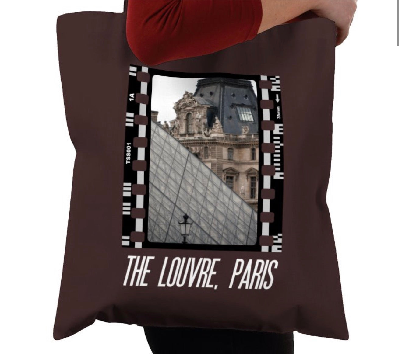 The Louvre, Paris, France, Travel Tote Bag