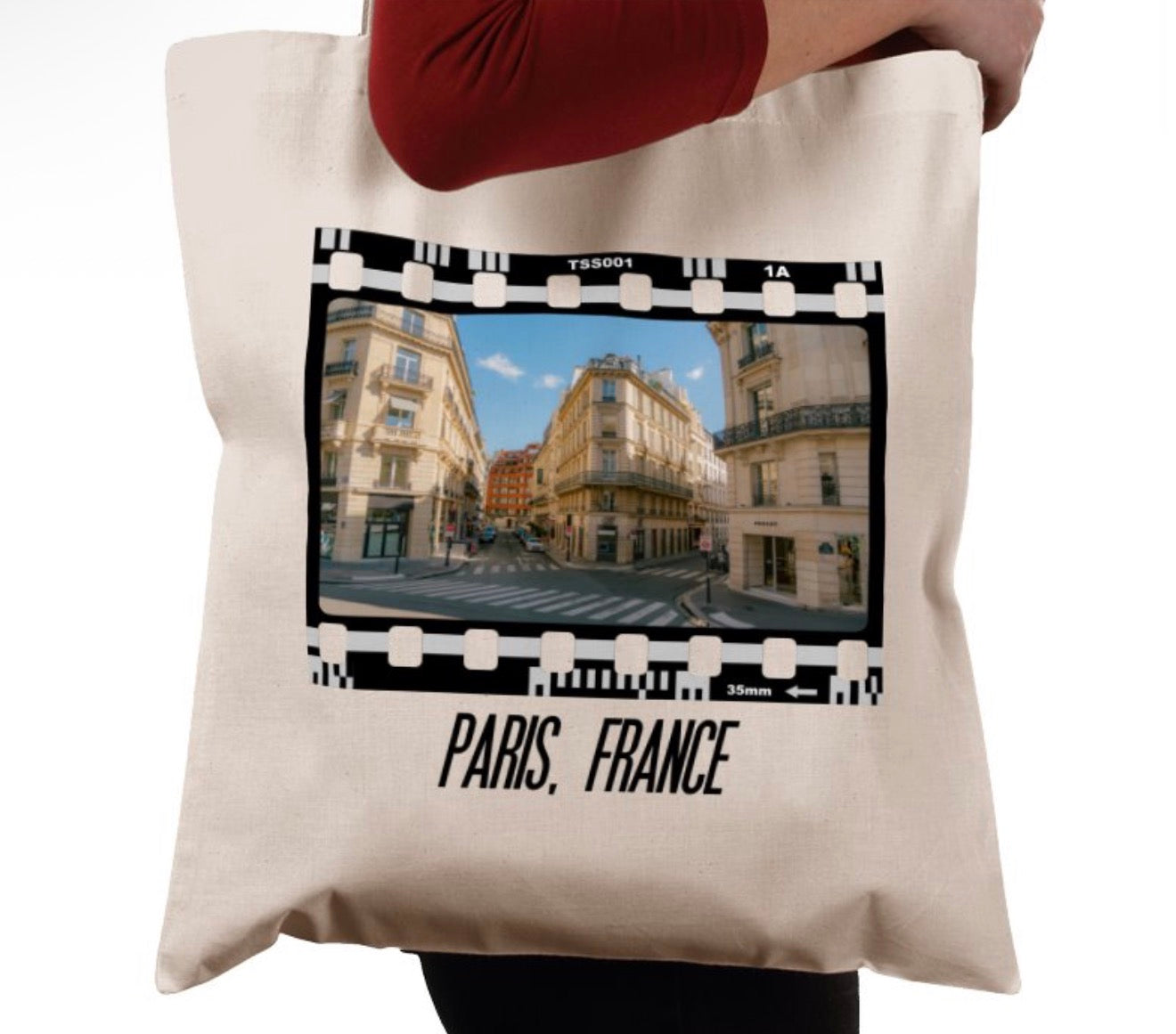 Paris in the Sun, France, Travel Tote Bag