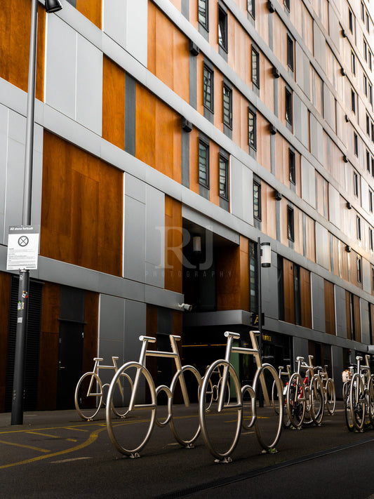 Bicycles of Barcode, Oslo, Norway, Unframed Photography Print
