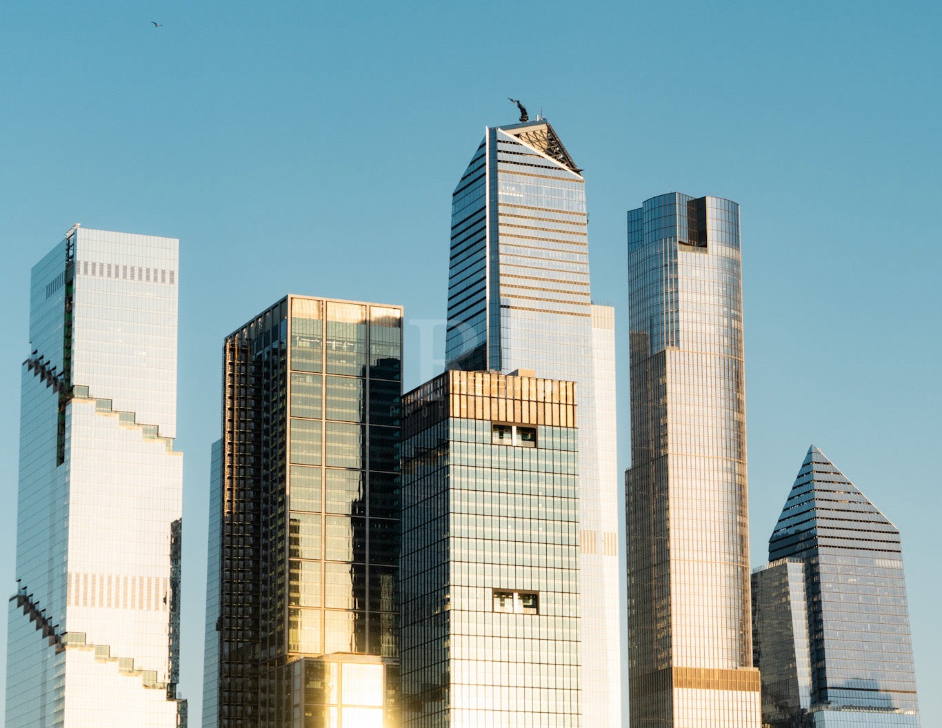 New York City Skyline, Summer Skyline NYC Unframed Photography Print
