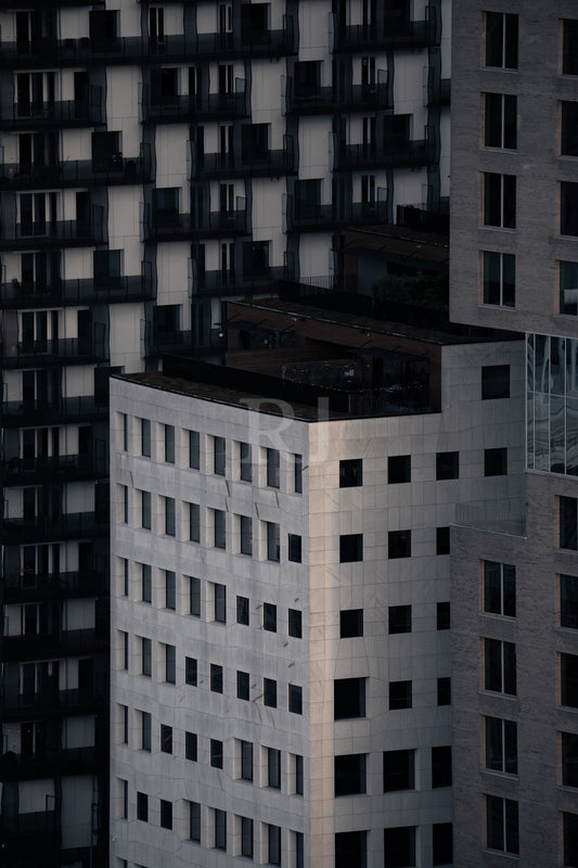 Front of Barcode, Oslo, Norway, Unframed Photography Print