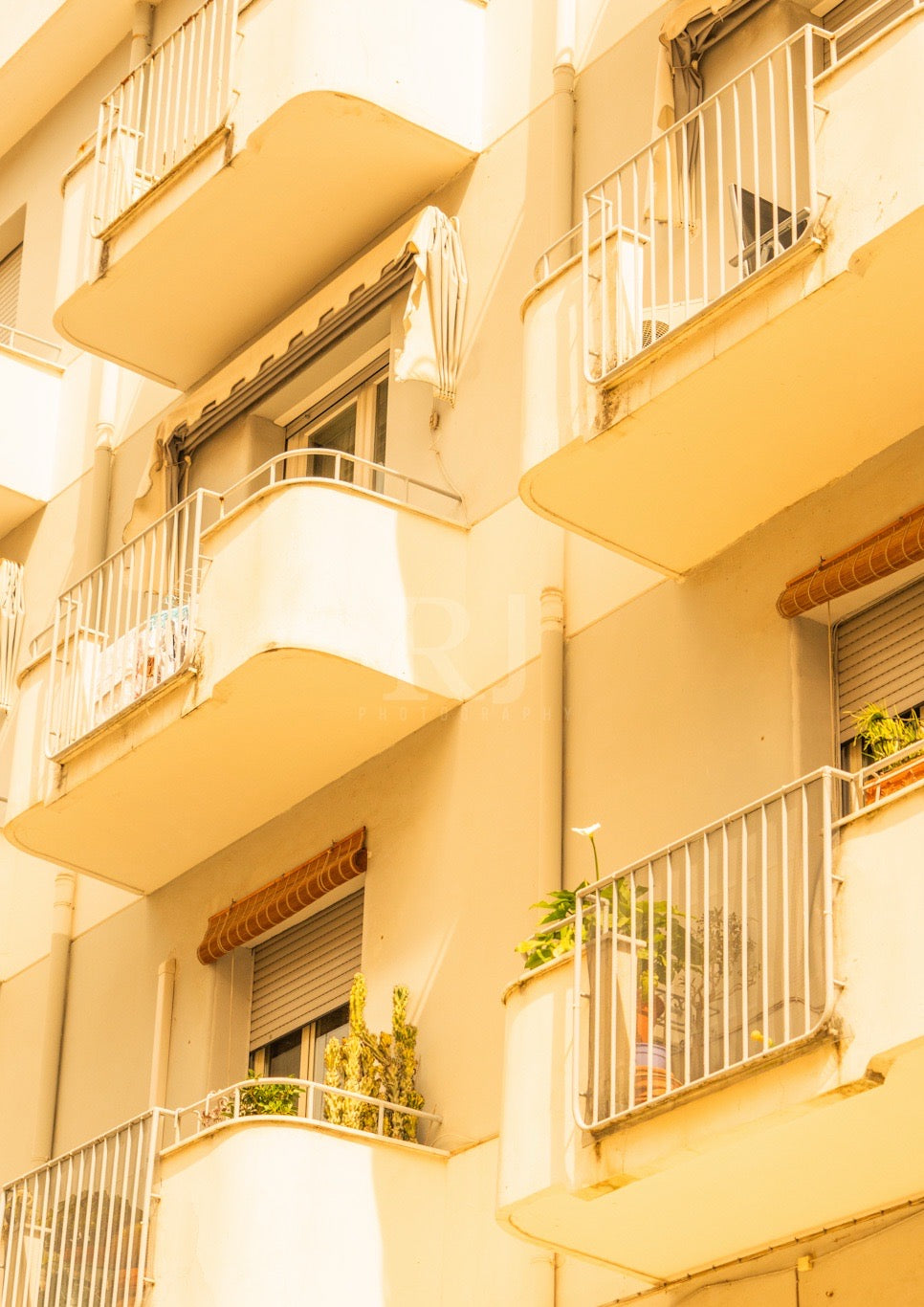 Italian Architecture Print. Summer in Sorrento, Unframed Print