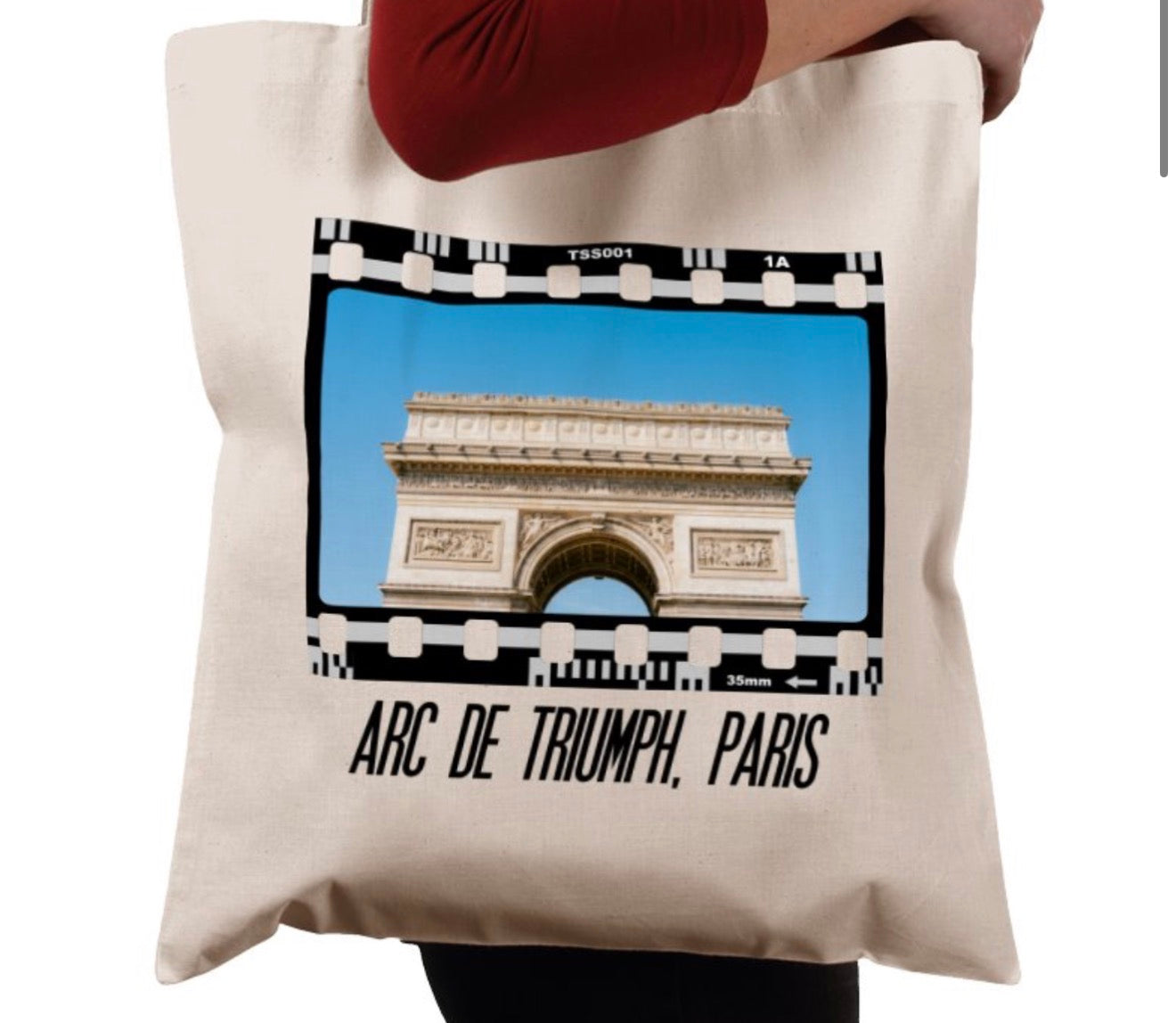 Arc De Triumph Paris, France, Travel Tote Bag
