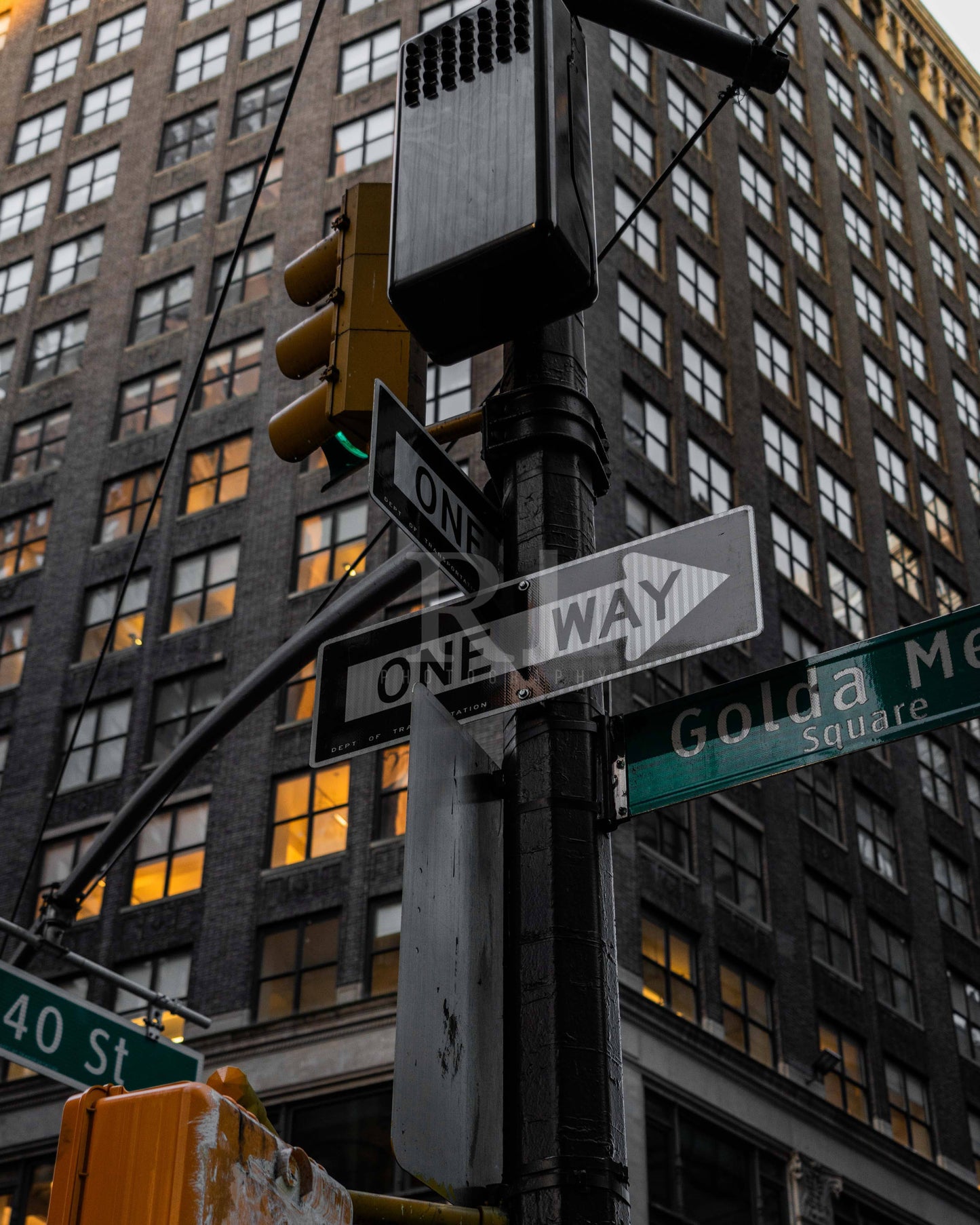 New York Architecture at Sunset, NYC, Unframed Photography Print