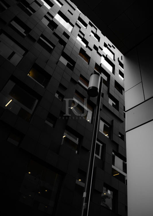 Norway, Oslo, The Dark Arkitekter Unframed Photography Print