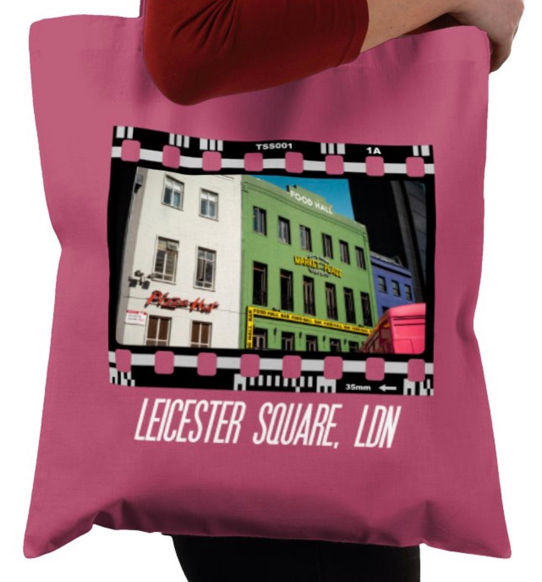 Leicester Square, London, Travel Tote Bag