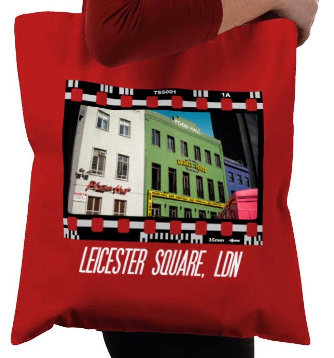 Leicester Square, London, Travel Tote Bag