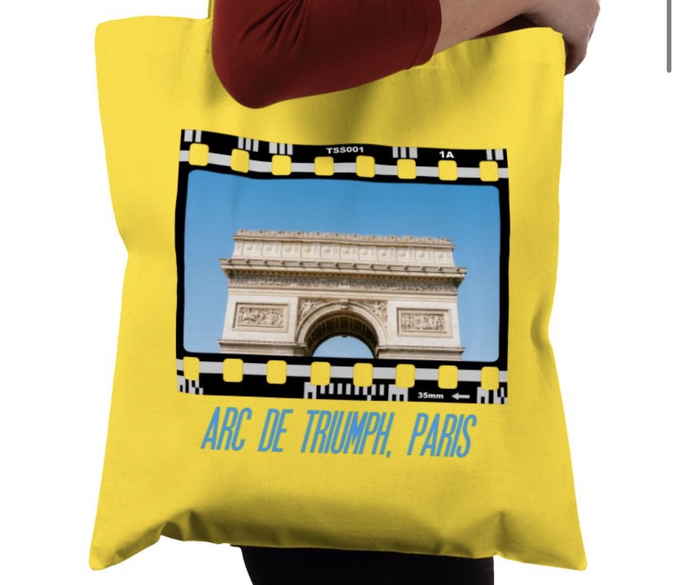 Arc De Triumph Paris, France, Travel Tote Bag