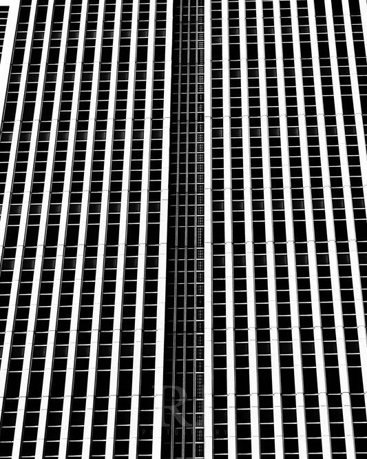 New York Black and White Architecture, NYC, Unframed Photography Print
