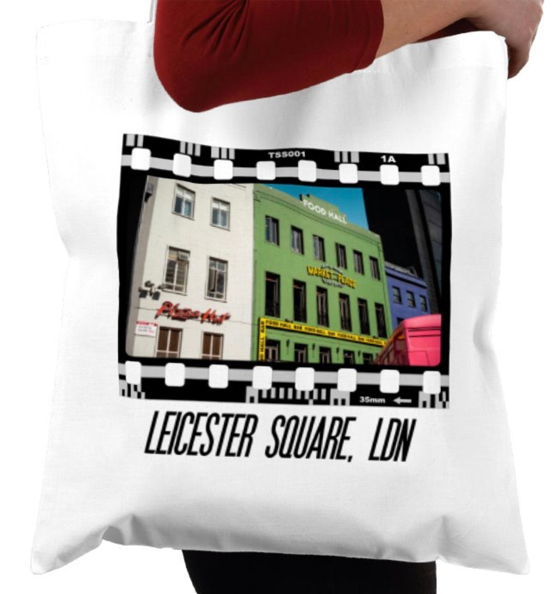 Leicester Square, London, Travel Tote Bag