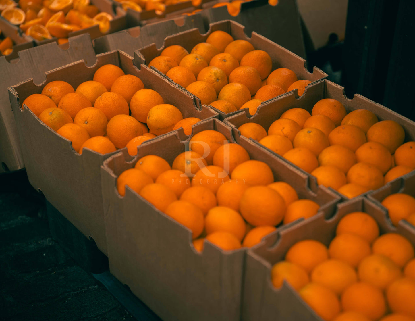 London Oranges, Camden Lock Life, Travel Unframed Photography Print
