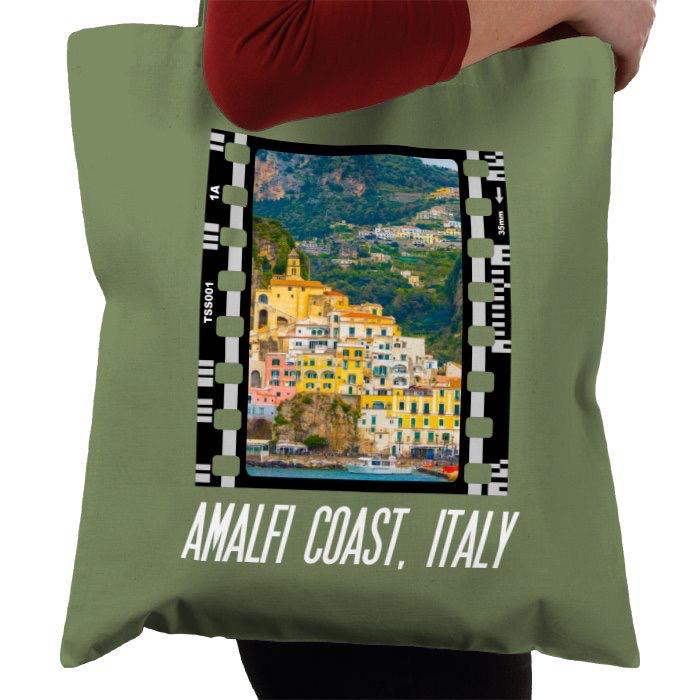 Amalfi Coast, Italian, Photography Film, Tote Bag