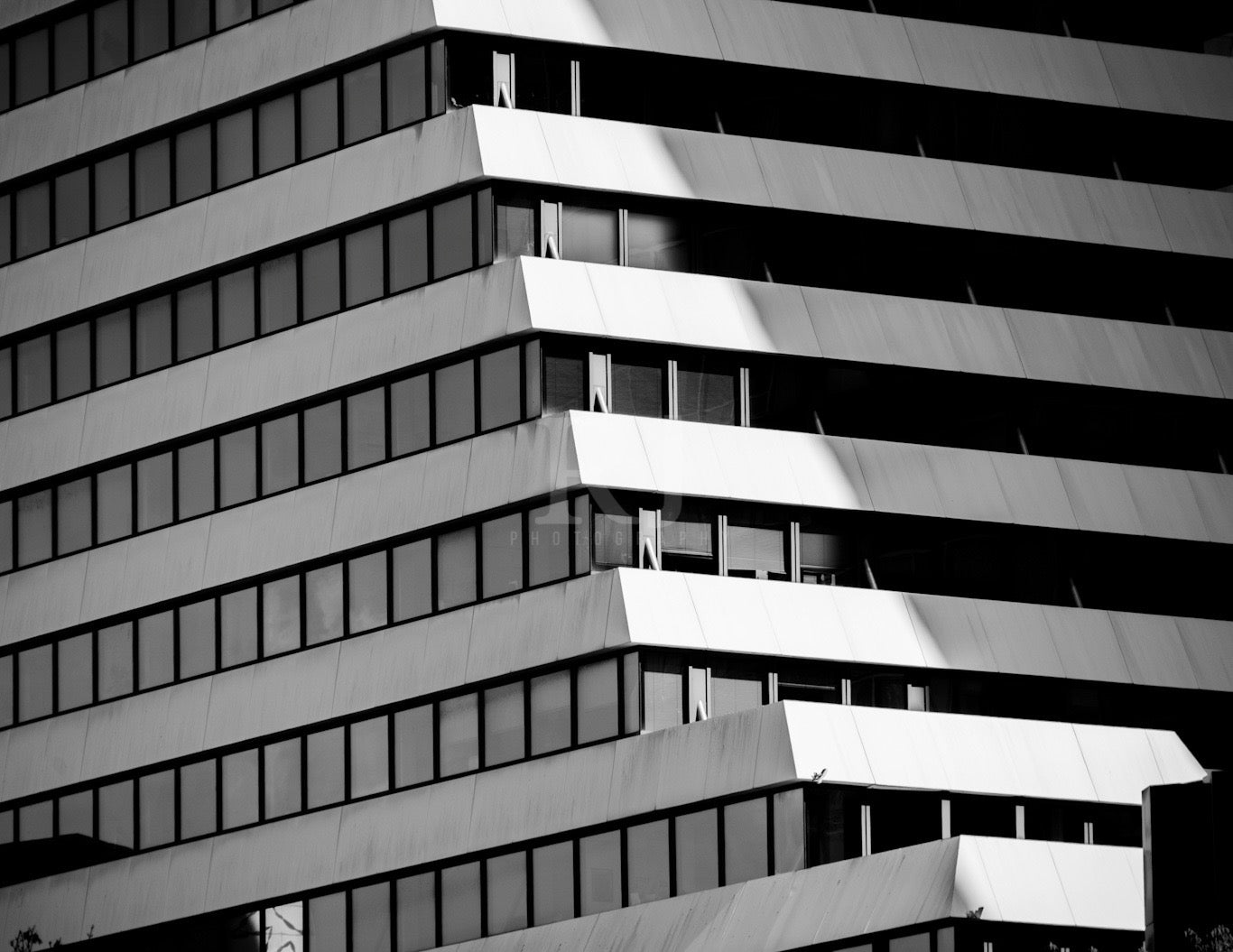 French Architecture Black and White Landscape, France, Travel, Unframed Photography Print