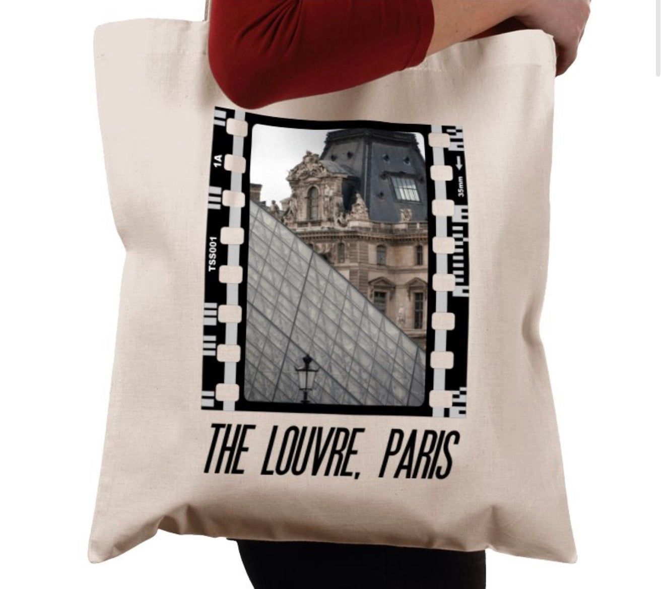 The Louvre, Paris, France, Travel Tote Bag