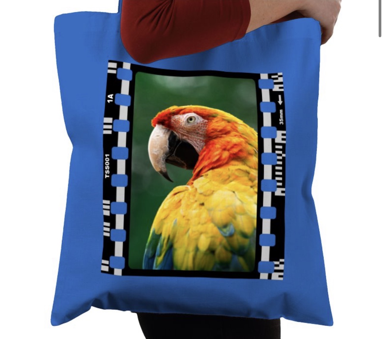 Parrot, Wildlife, Animal, Photography Film, Tote Bag
