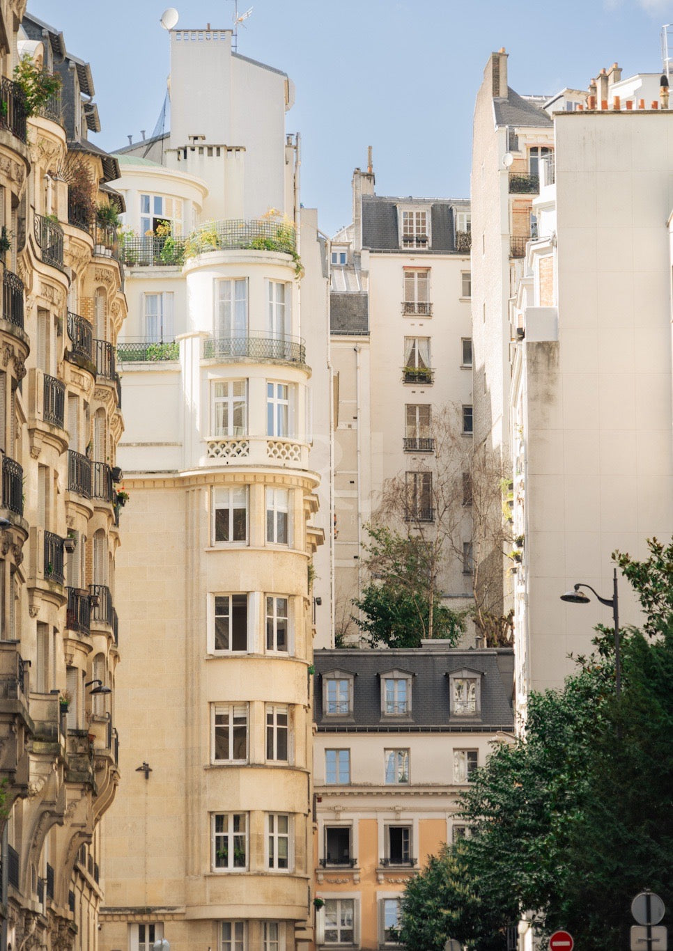 Paris Street Architecture, France, Travel, Unframed Photography Print