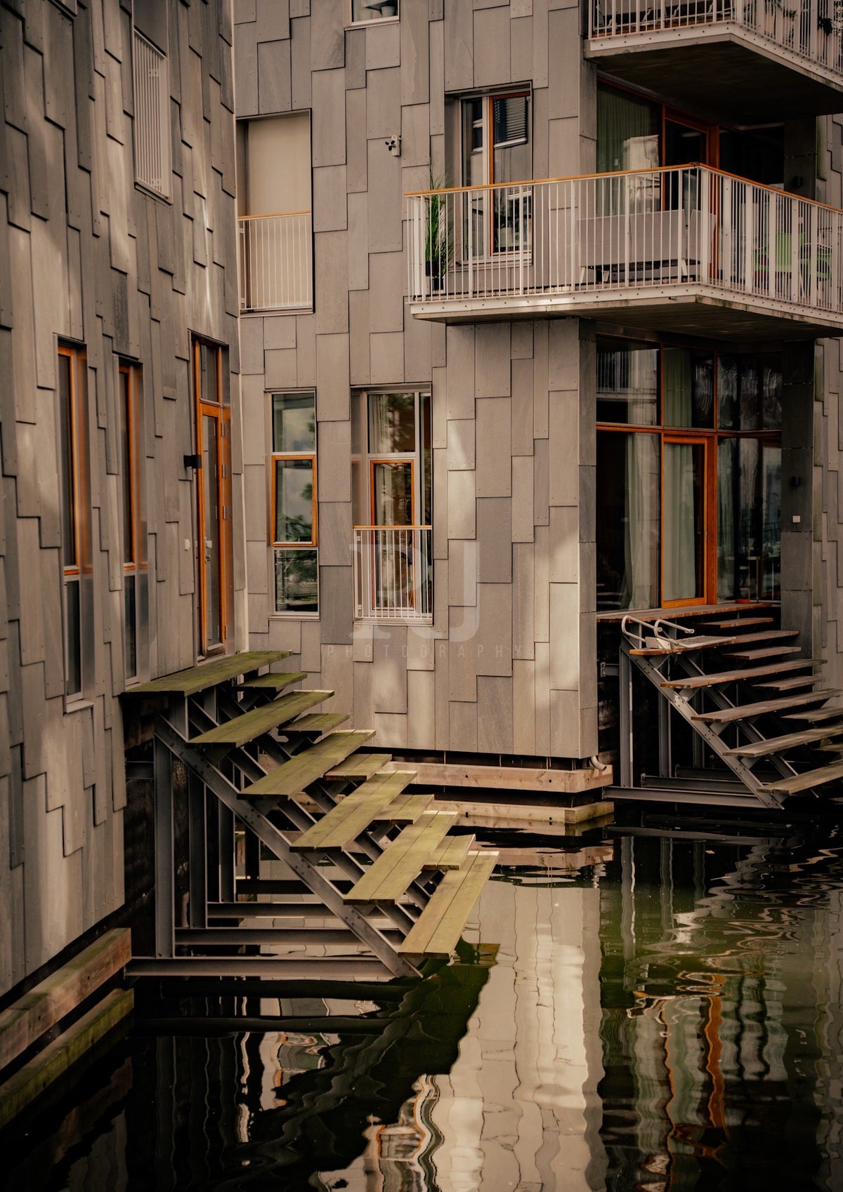 Architecture of Bjorvika, Norway, Oslo City, Unframed Photography Print