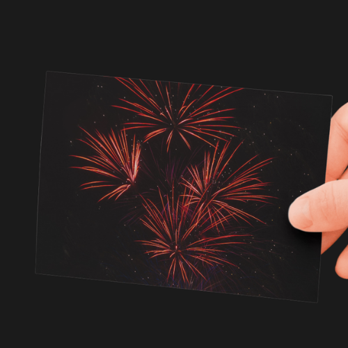 BUNDLE: 8 Firework Display Prints, Unframed Prints