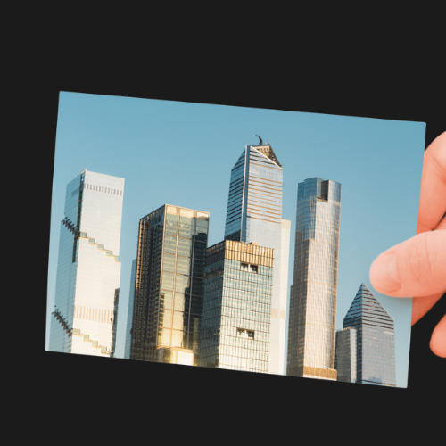 New York City Skyline, Summer Skyline NYC Unframed Photography Print