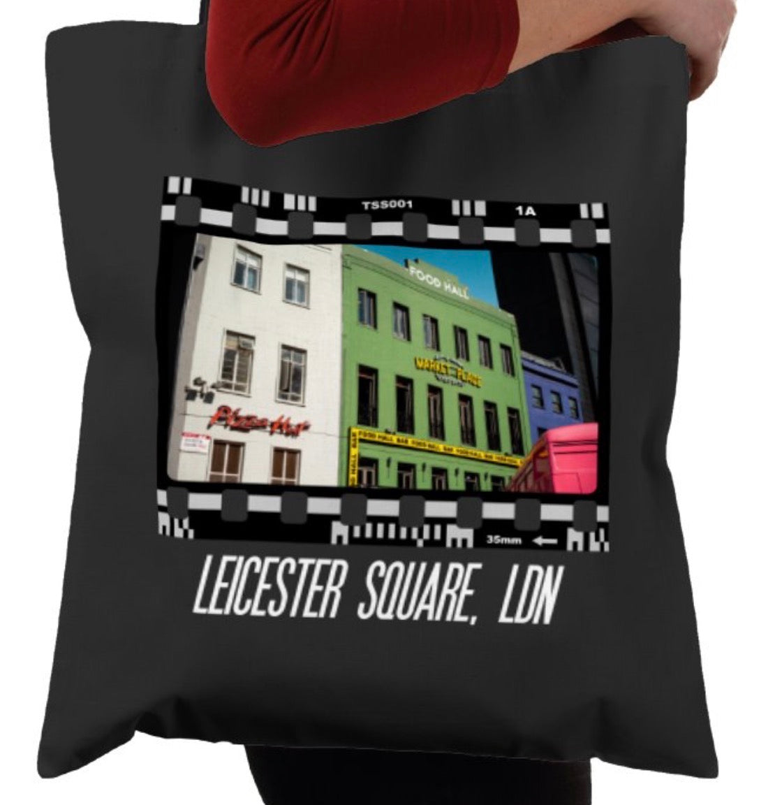 Leicester Square, London, Travel Tote Bag