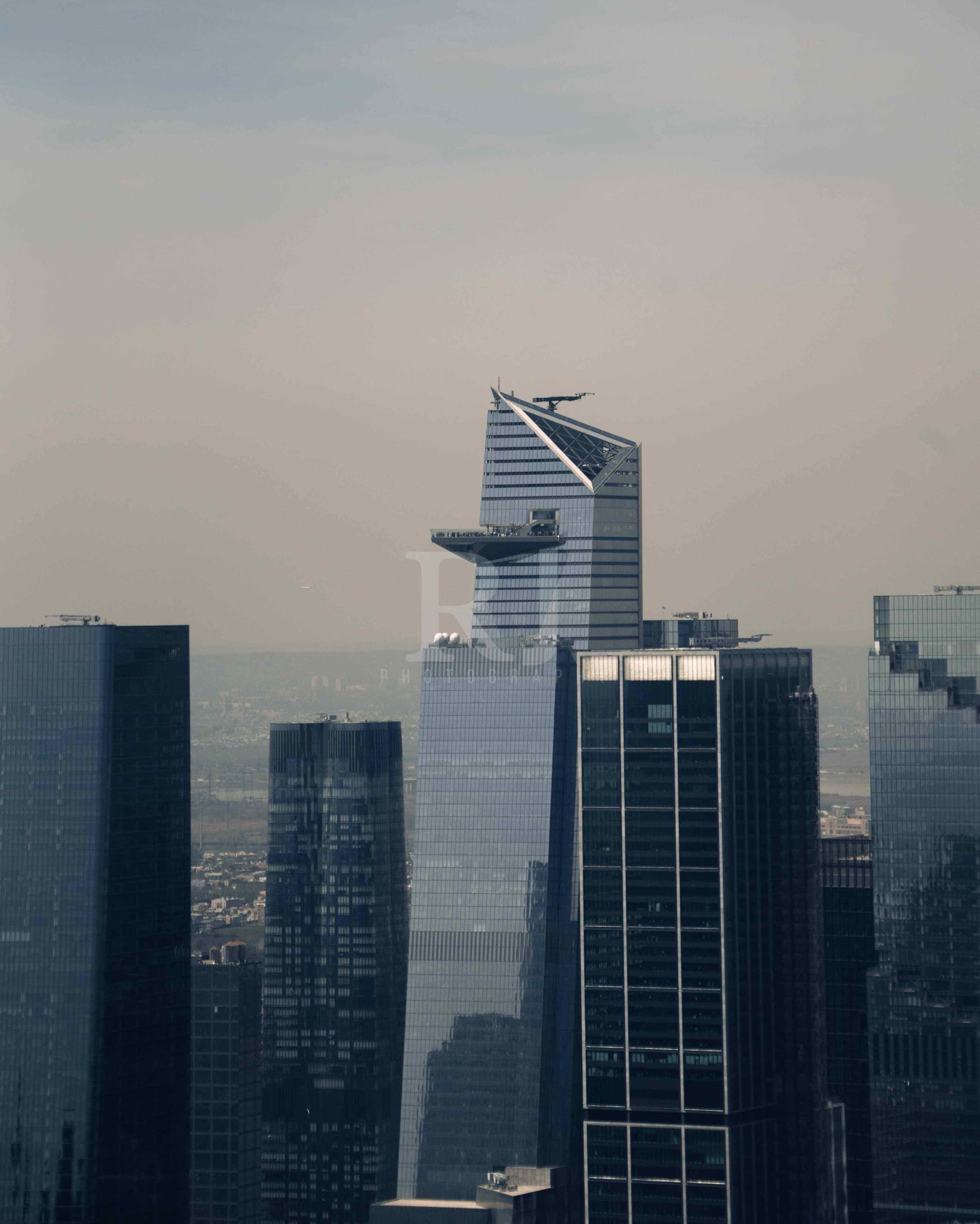 New York City Skyline, Summer Skyline, The Edge, NYC Unframed Photography Print