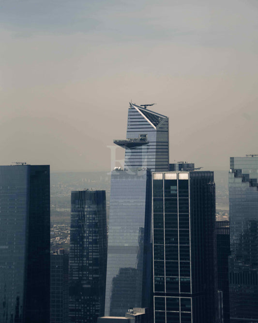 New York City Skyline, Summer Skyline, The Edge, NYC Unframed Photography Print